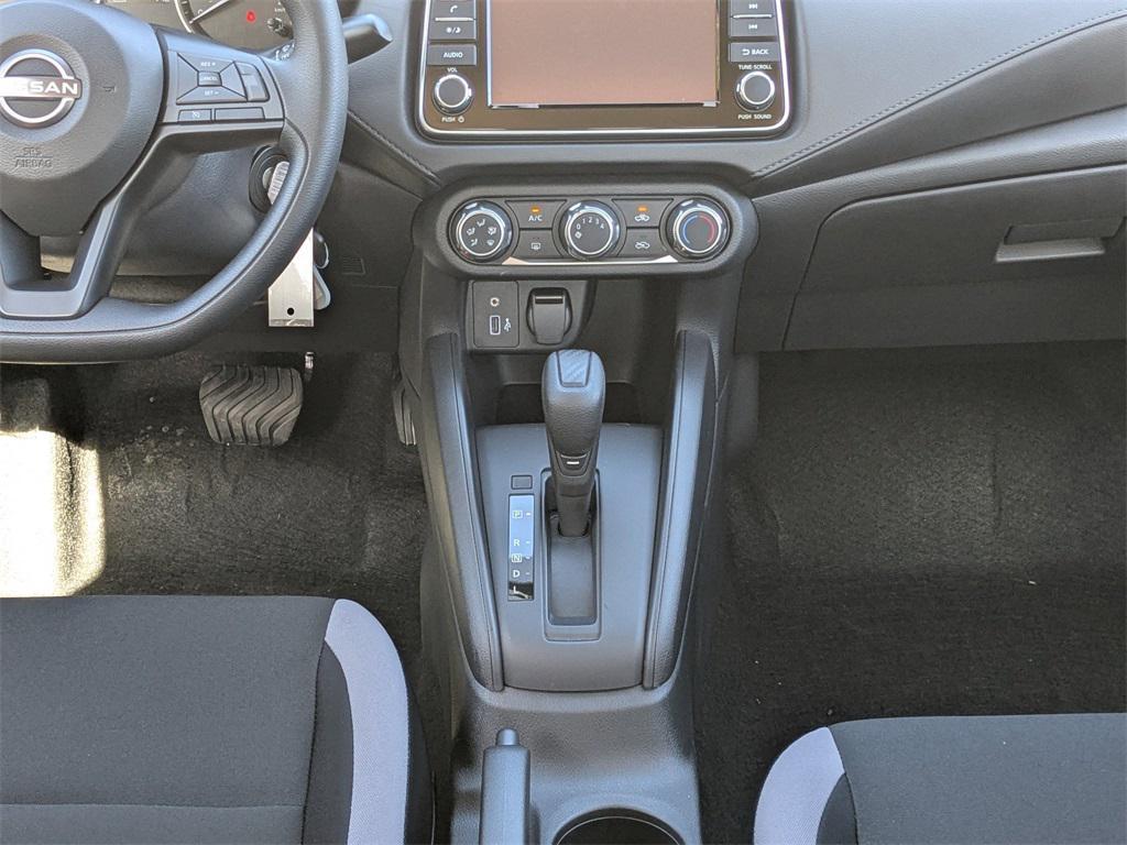 new 2025 Nissan Versa car, priced at $20,598