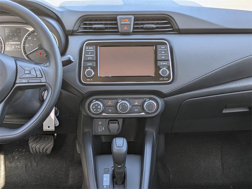 new 2025 Nissan Versa car, priced at $20,598