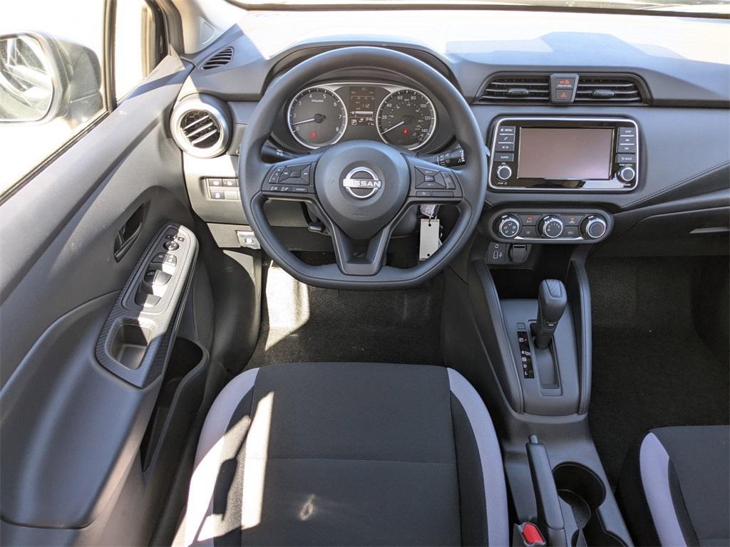 new 2025 Nissan Versa car, priced at $20,598