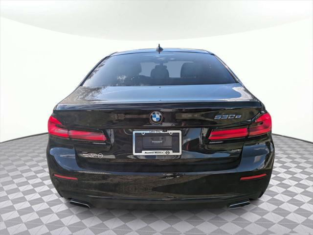 used 2021 BMW 530e car, priced at $26,434