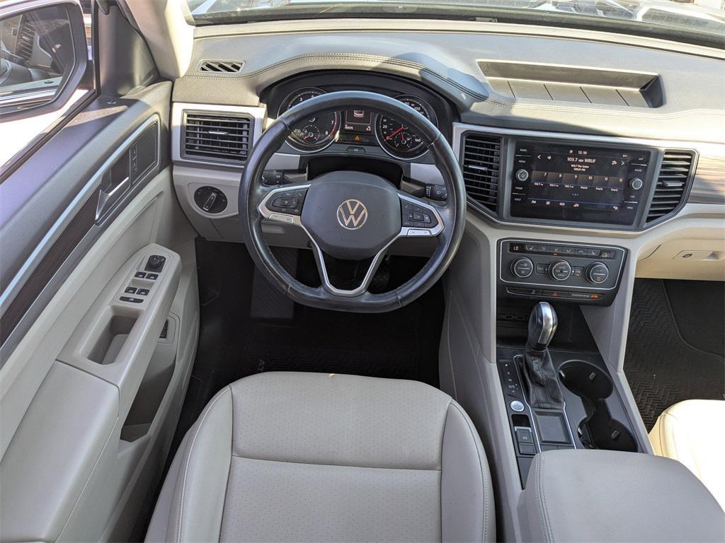 used 2021 Volkswagen Atlas car, priced at $18,142
