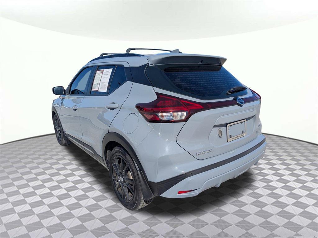 used 2021 Nissan Kicks car, priced at $16,125