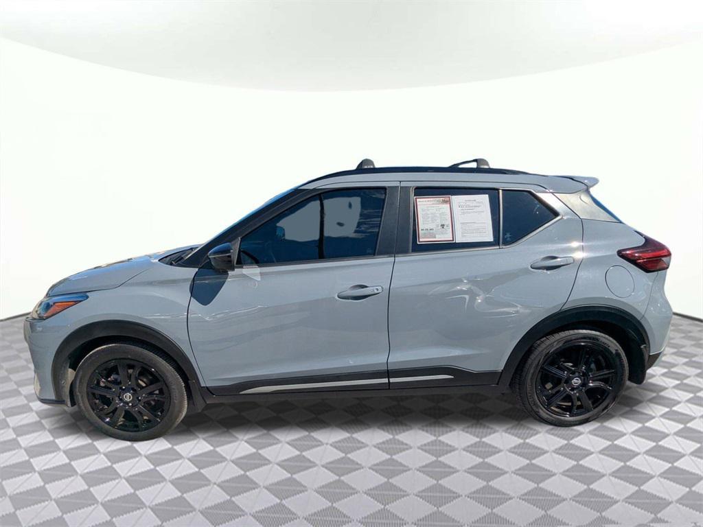 used 2021 Nissan Kicks car, priced at $16,125