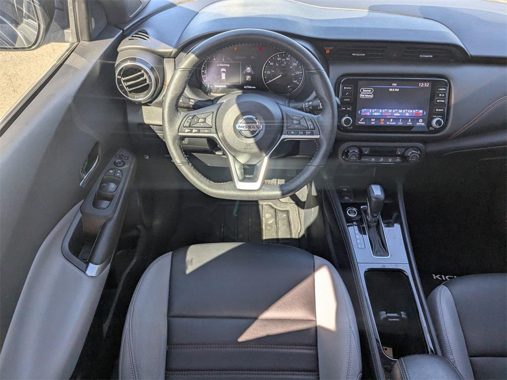 used 2021 Nissan Kicks car, priced at $16,125