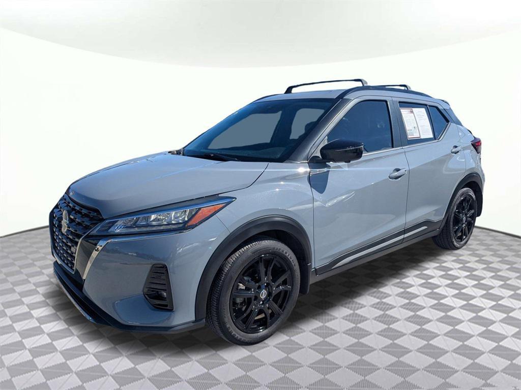 used 2021 Nissan Kicks car, priced at $16,125