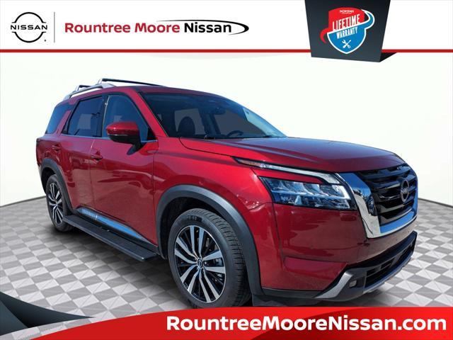 used 2023 Nissan Pathfinder car, priced at $34,574