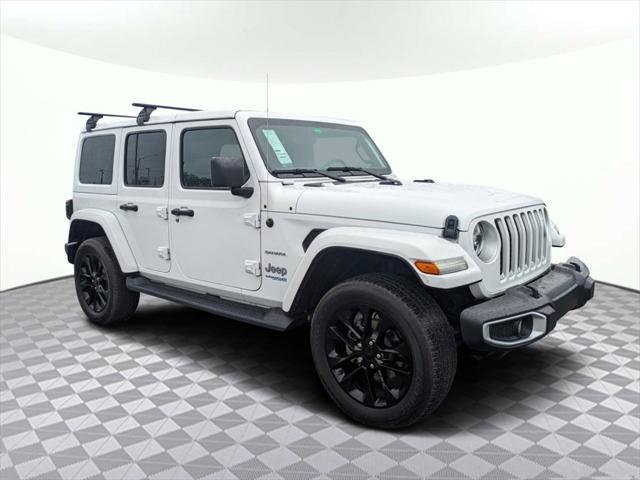 used 2021 Jeep Wrangler Unlimited 4xe car, priced at $31,519