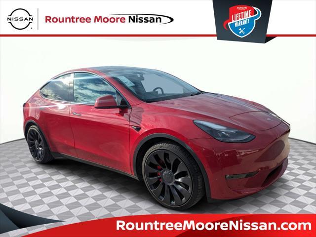 used 2022 Tesla Model Y car, priced at $33,891