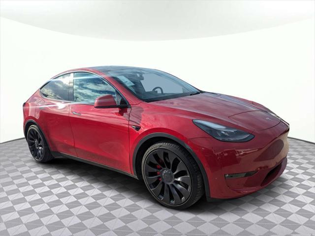 used 2022 Tesla Model Y car, priced at $33,891