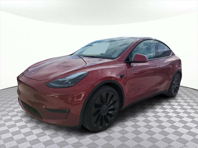 used 2022 Tesla Model Y car, priced at $33,891