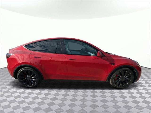 used 2022 Tesla Model Y car, priced at $33,891