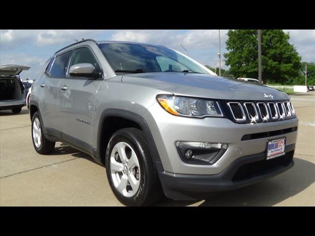 used 2021 Jeep Compass car, priced at $17,488