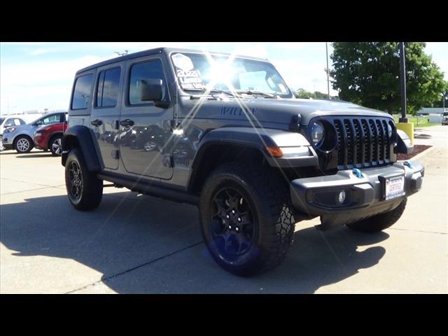 used 2023 Jeep Wrangler car, priced at $33,488