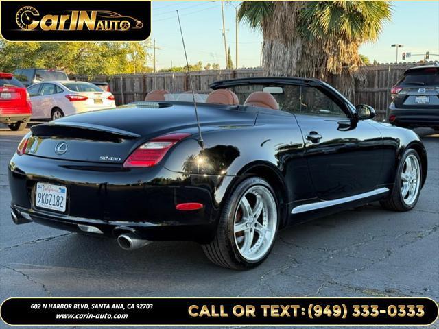 used 2006 Lexus SC 430 car, priced at $8,990