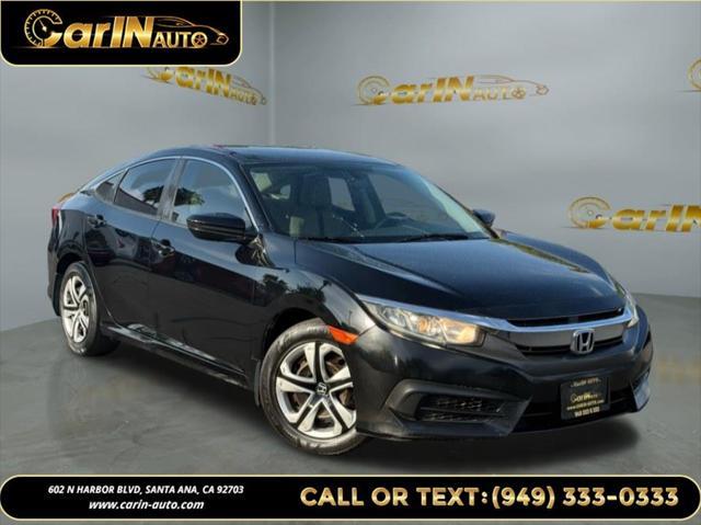 used 2016 Honda Civic car, priced at $9,990