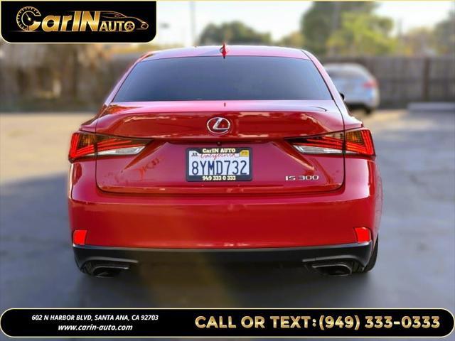 used 2018 Lexus IS 300 car, priced at $21,990