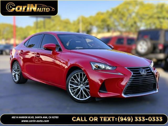 used 2018 Lexus IS 300 car, priced at $21,990