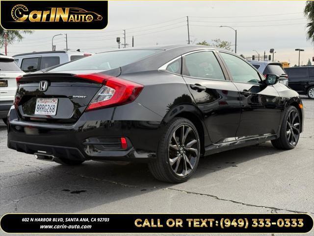 used 2020 Honda Civic car, priced at $18,950