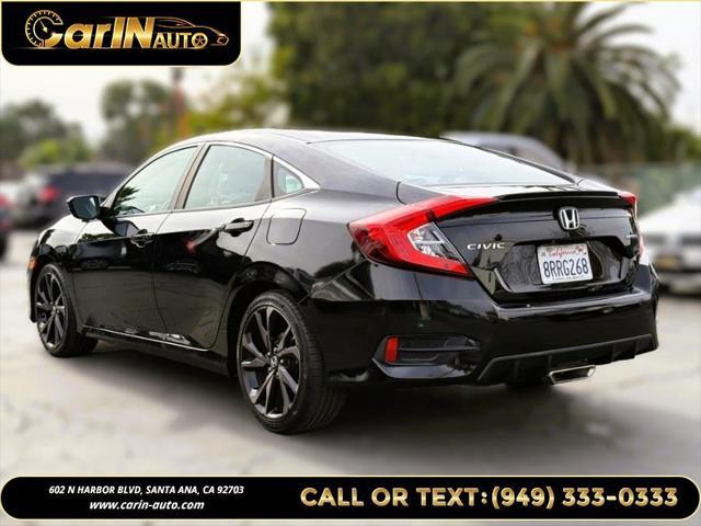 used 2020 Honda Civic car, priced at $18,950