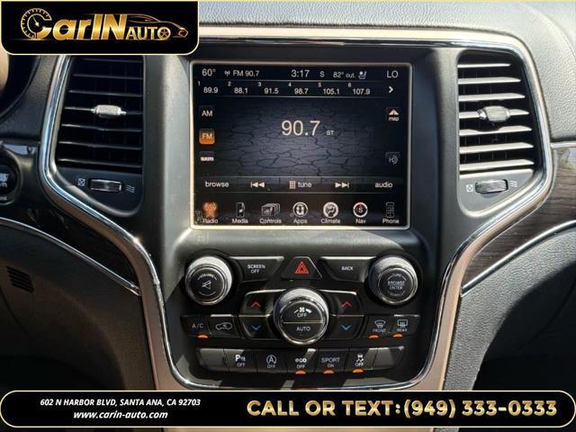 used 2016 Jeep Grand Cherokee car, priced at $17,990