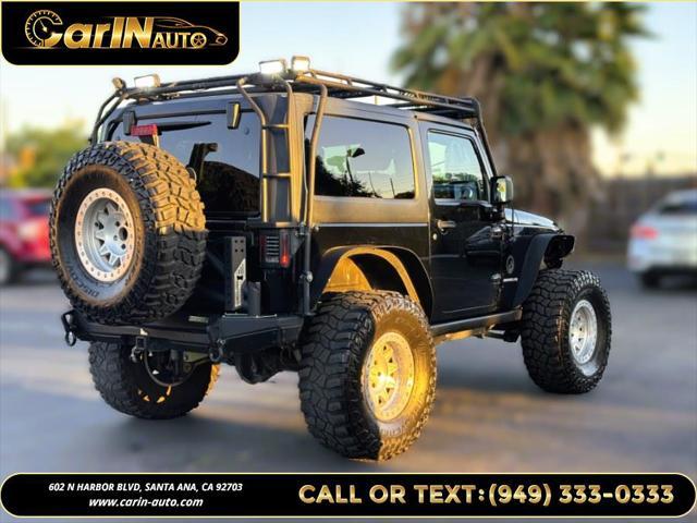 used 2013 Jeep Wrangler car, priced at $20,990