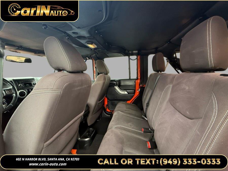 used 2015 Jeep Wrangler Unlimited car, priced at $19,490