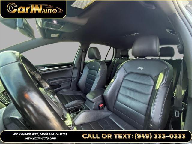 used 2015 Volkswagen Golf R car, priced at $19,500