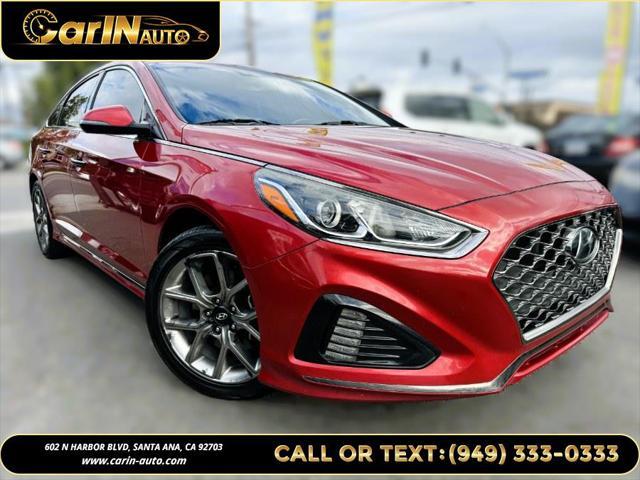 used 2018 Hyundai Sonata car, priced at $14,990