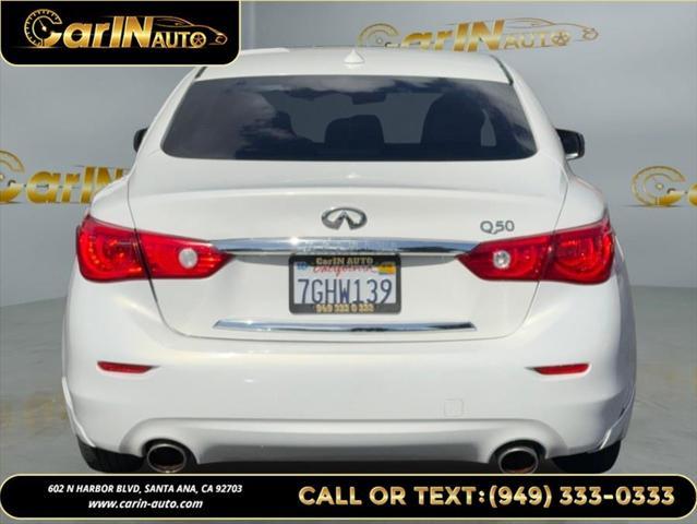 used 2014 INFINITI Q50 car, priced at $12,990