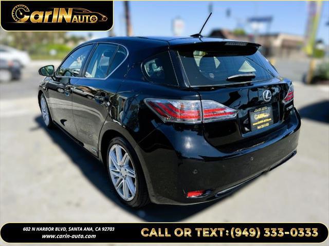 used 2013 Lexus CT 200h car, priced at $12,800