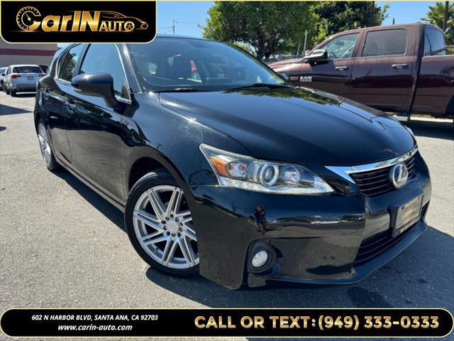 used 2013 Lexus CT 200h car, priced at $12,800