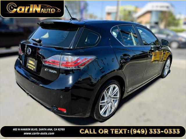 used 2013 Lexus CT 200h car, priced at $12,800