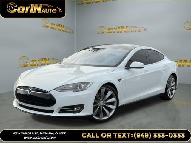 used 2013 Tesla Model S car, priced at $17,990