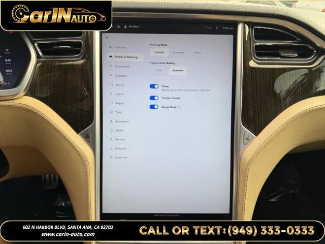 used 2013 Tesla Model S car, priced at $17,990