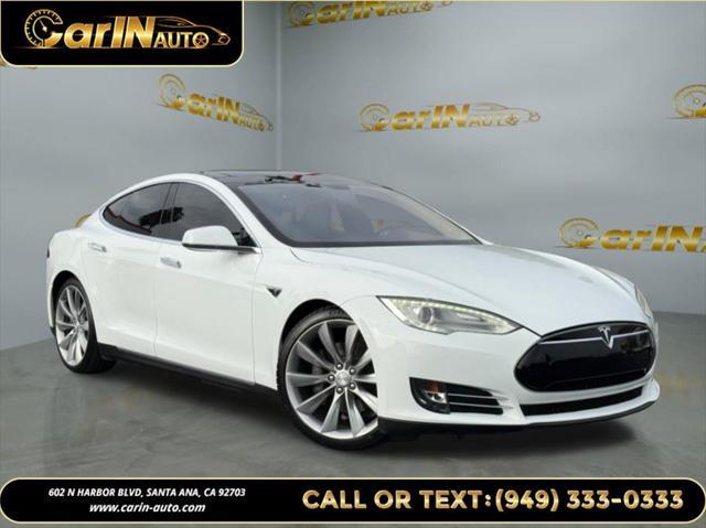 used 2013 Tesla Model S car, priced at $17,990