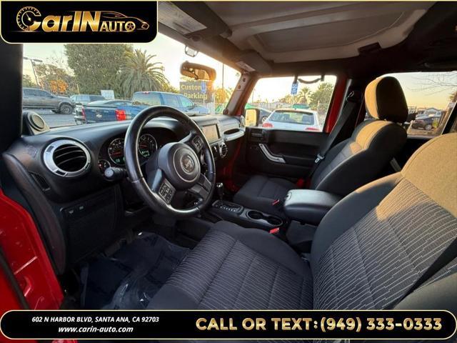 used 2011 Jeep Wrangler Unlimited car, priced at $15,990