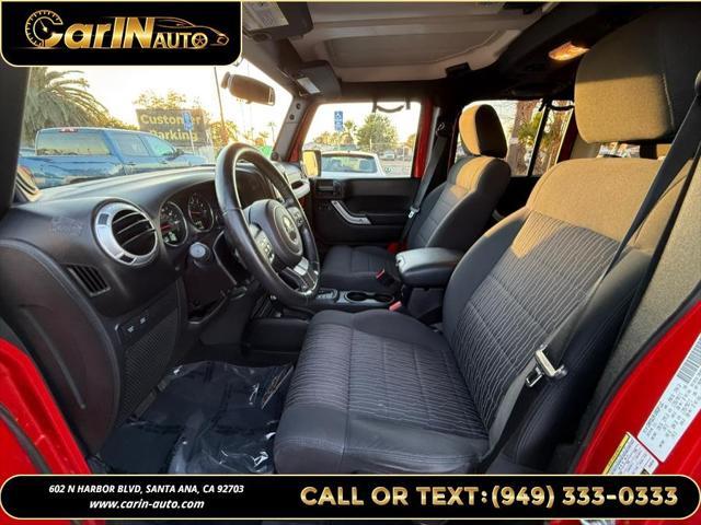 used 2011 Jeep Wrangler Unlimited car, priced at $15,990