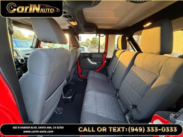 used 2011 Jeep Wrangler Unlimited car, priced at $15,990