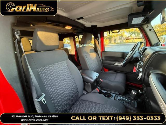 used 2011 Jeep Wrangler Unlimited car, priced at $15,990