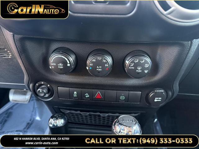 used 2011 Jeep Wrangler Unlimited car, priced at $15,990