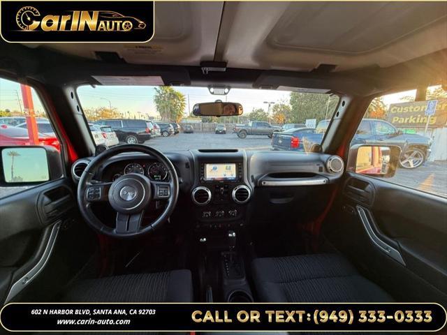 used 2011 Jeep Wrangler Unlimited car, priced at $15,990