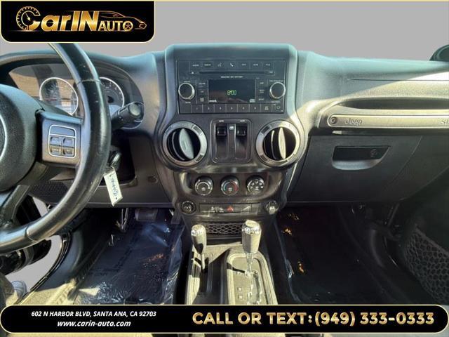 used 2013 Jeep Wrangler car, priced at $14,990