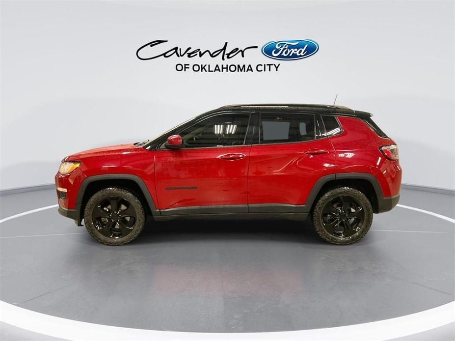 used 2021 Jeep Compass car, priced at $18,984