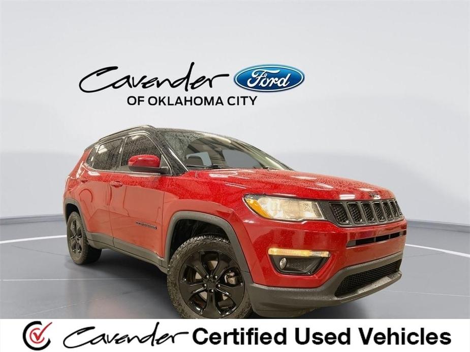 used 2021 Jeep Compass car, priced at $18,984