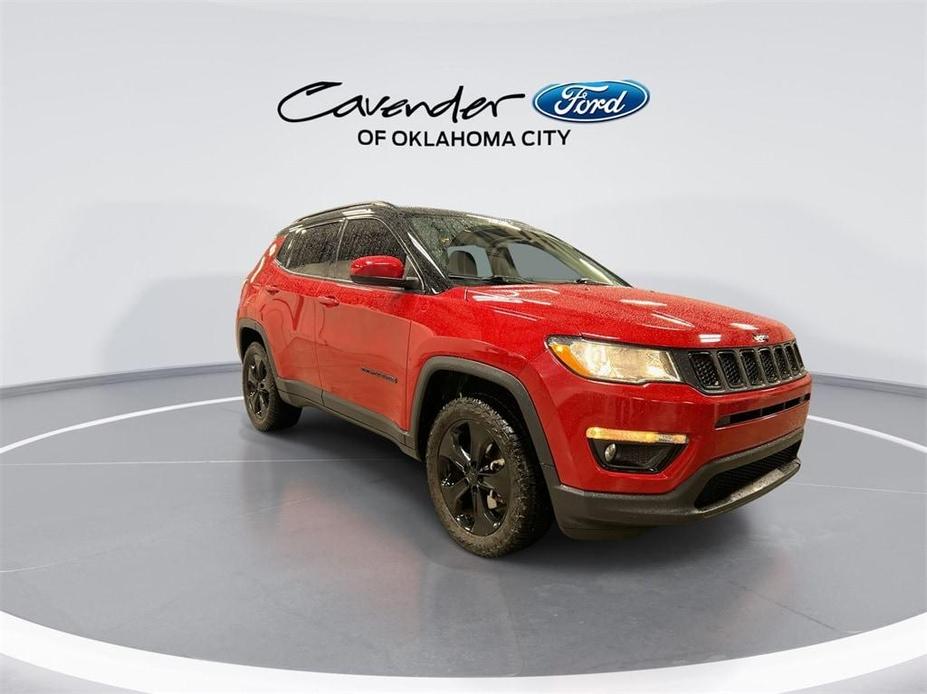 used 2021 Jeep Compass car, priced at $18,984