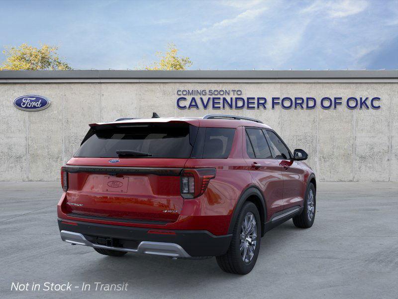 new 2025 Ford Explorer car, priced at $57,318