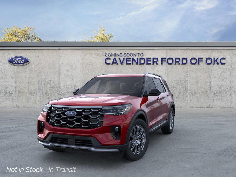 new 2025 Ford Explorer car, priced at $55,344