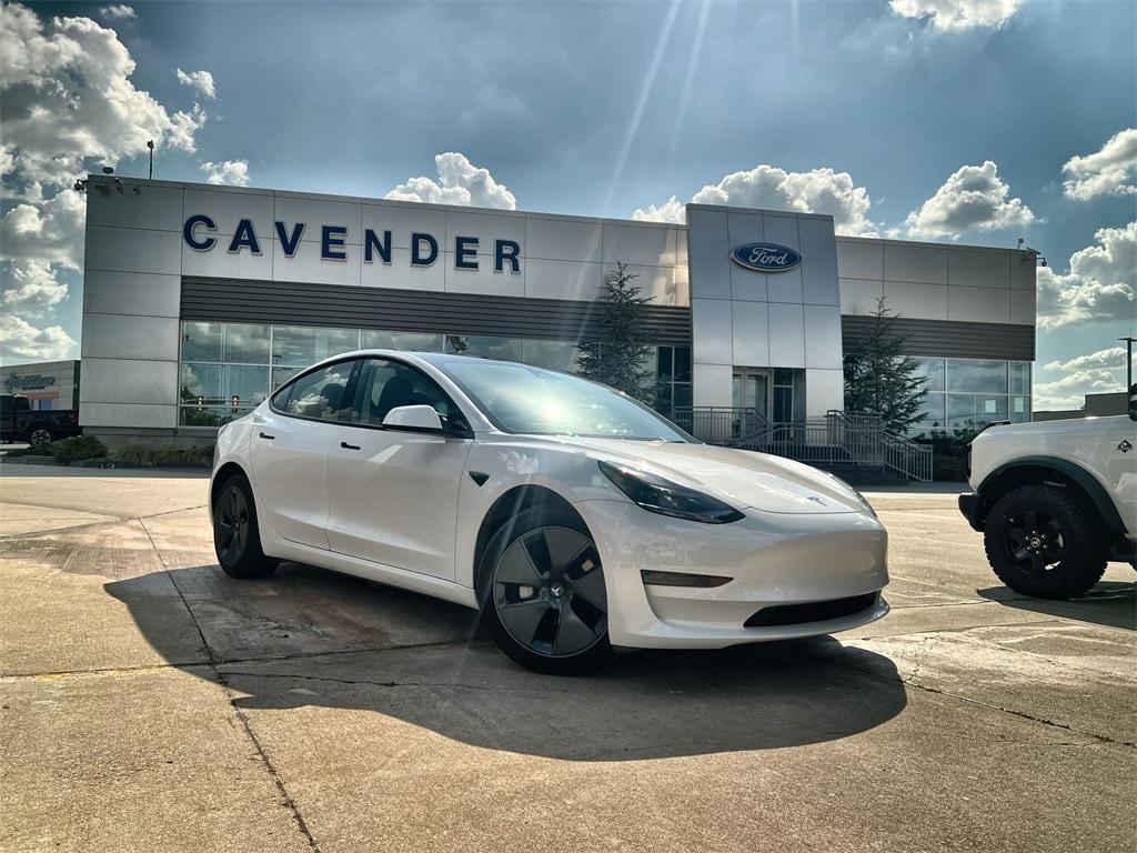 used 2023 Tesla Model 3 car, priced at $27,972