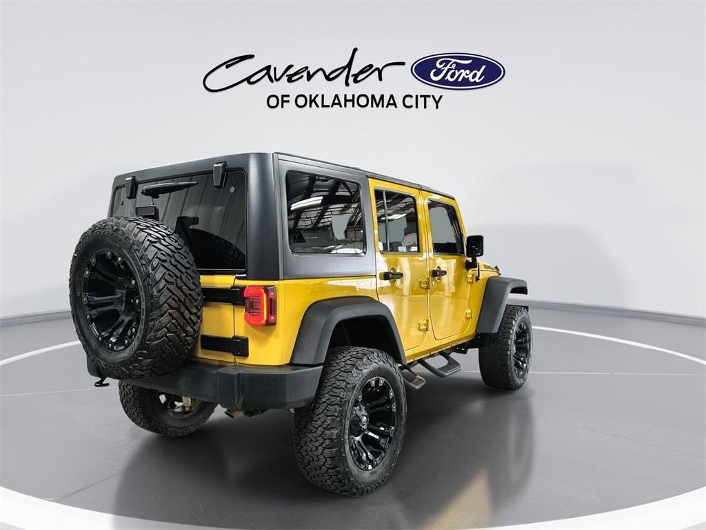 used 2015 Jeep Wrangler Unlimited car, priced at $16,982