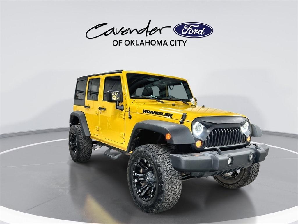 used 2015 Jeep Wrangler Unlimited car, priced at $16,982